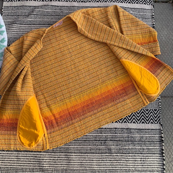 *HANDMADE* New Moon Handwoven 100% Cotton Jacket size L/XL - Picture 3 of 8